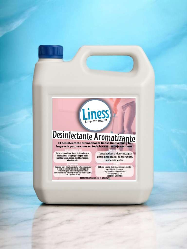 Desinfectante aromatizante 4litros