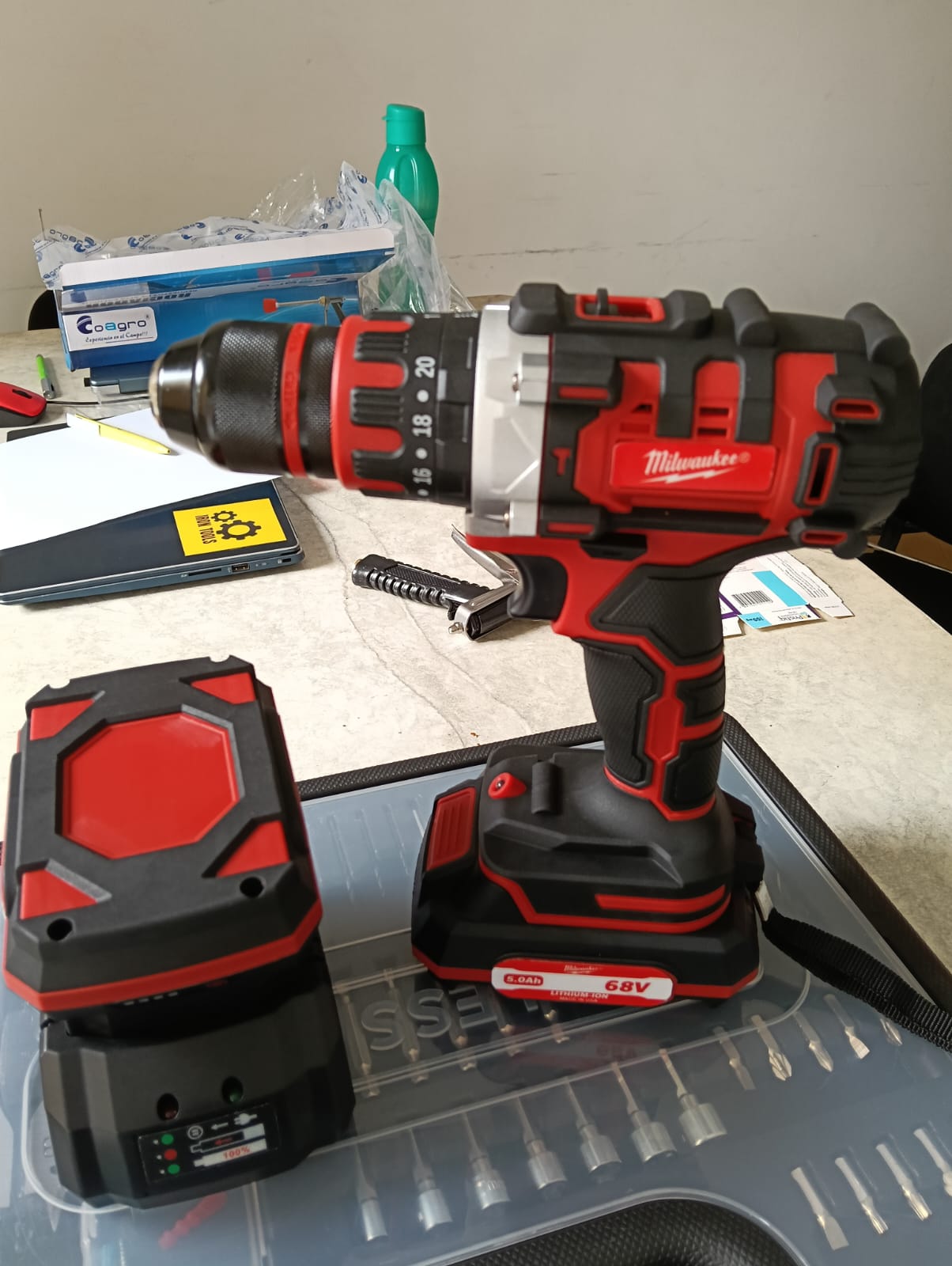 taladro rojo - 3