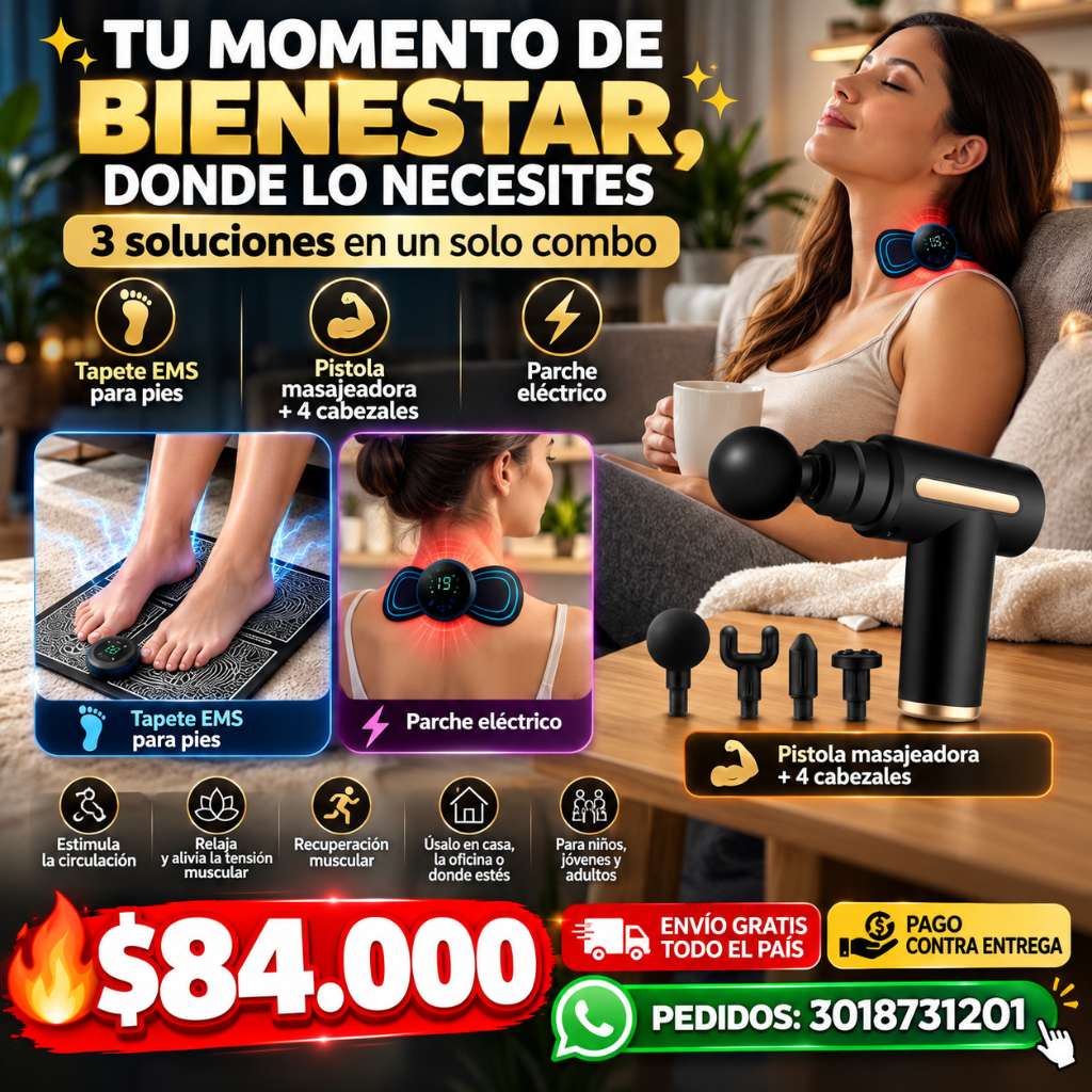 COMBO MASAJEADOR