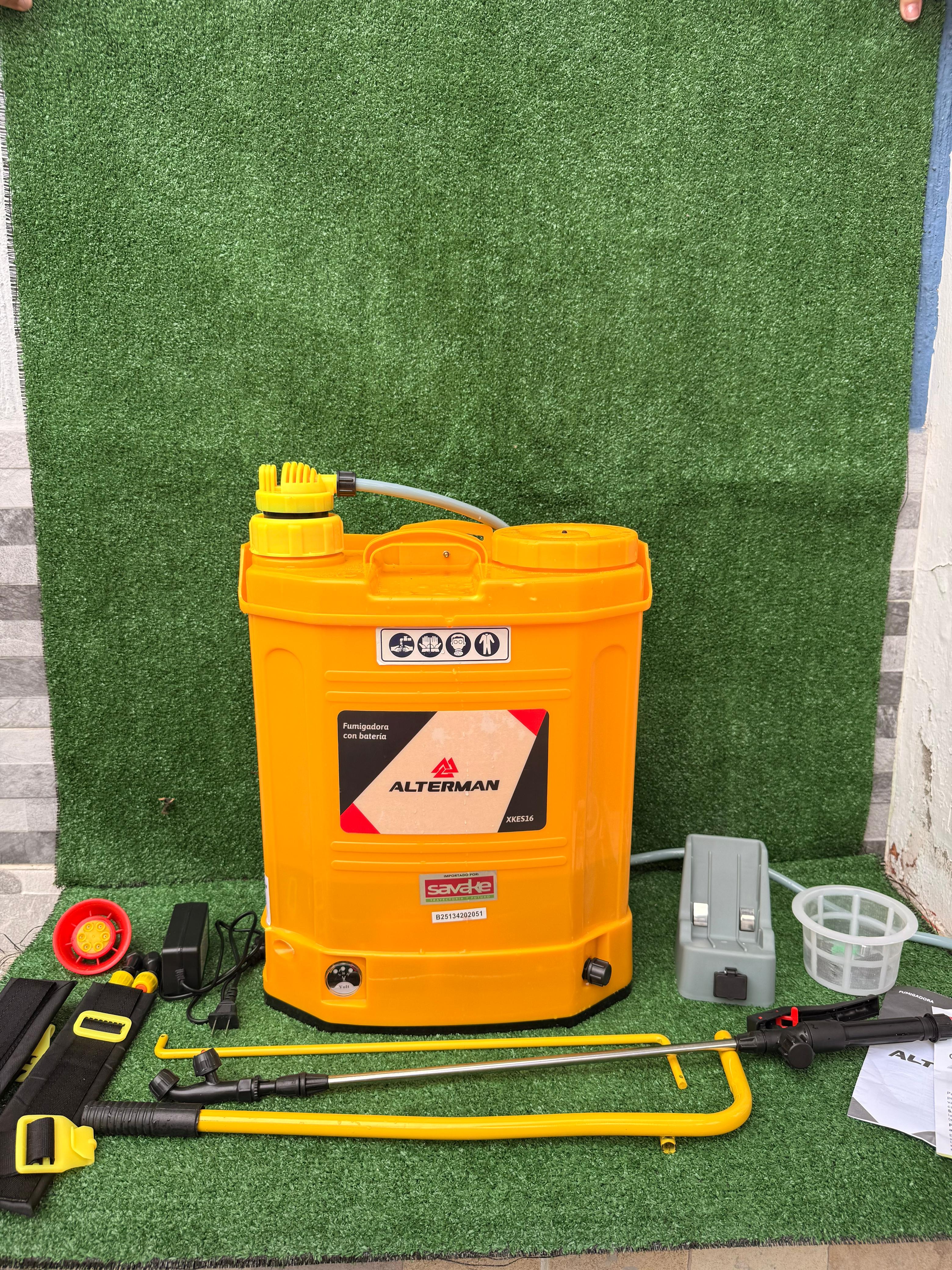 FUMIGADORA 16 LT ALTERMAN BATERIA/MANUAL