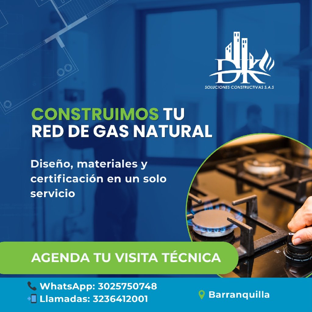 instalación nuevas de gas natural