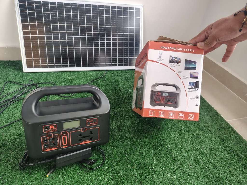PLANTA SOLAR PORTATIL 150w