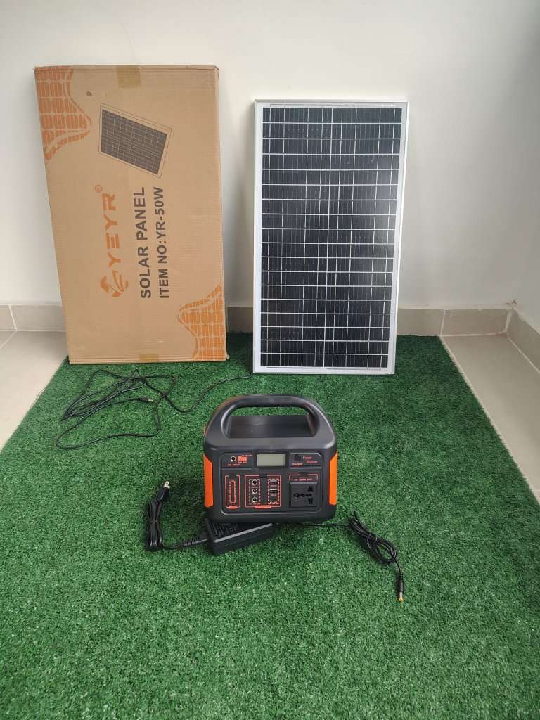 PLANTA SOLAR PORTATIL de 300W