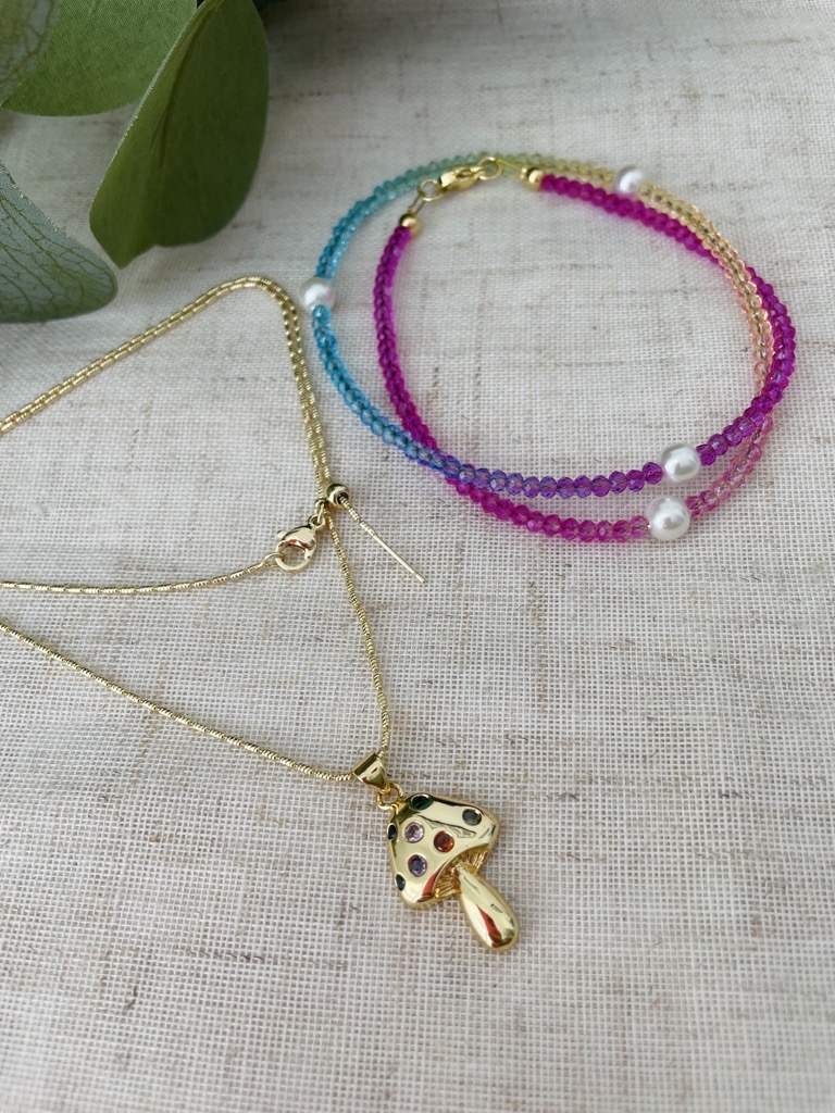 Choker Hongo colores - 2