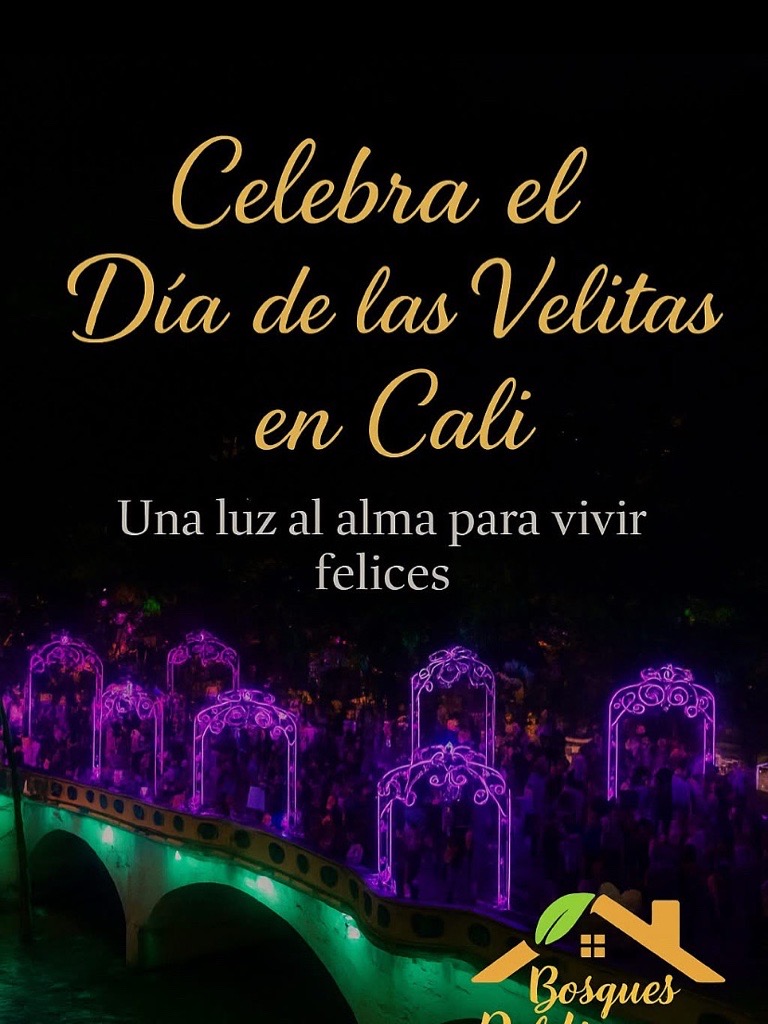 viva el alumbrado en Cali