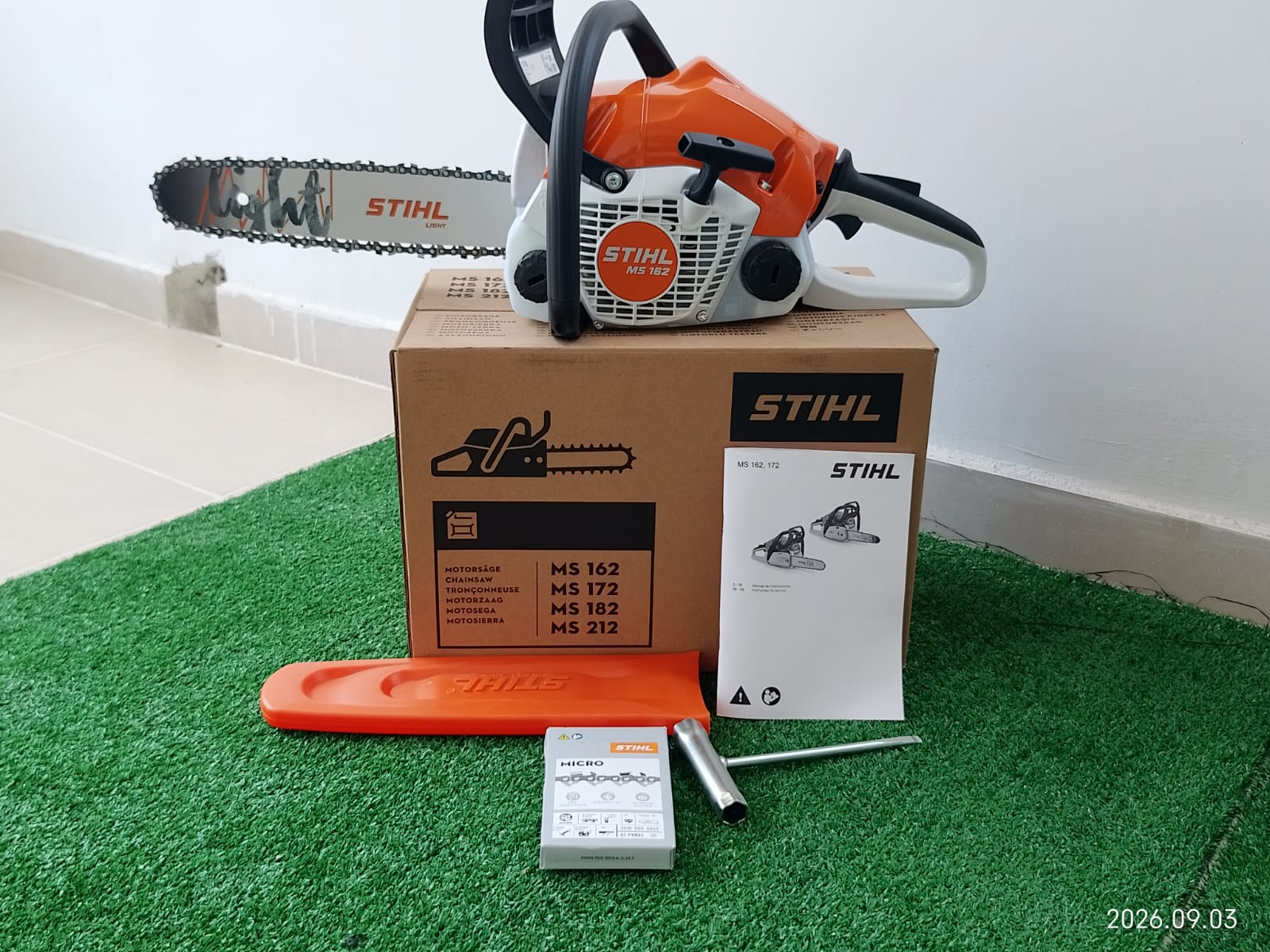 MOTOSIERRA STIHL MS 162 ORIGINAL
