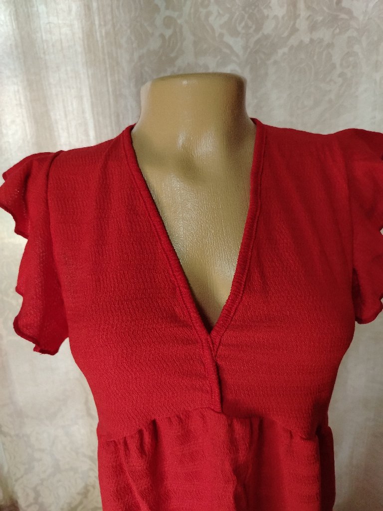 vestido ide corte imperial rojo - 3