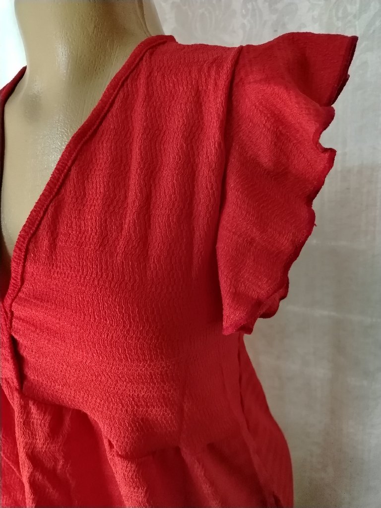 vestido ide corte imperial rojo - 4