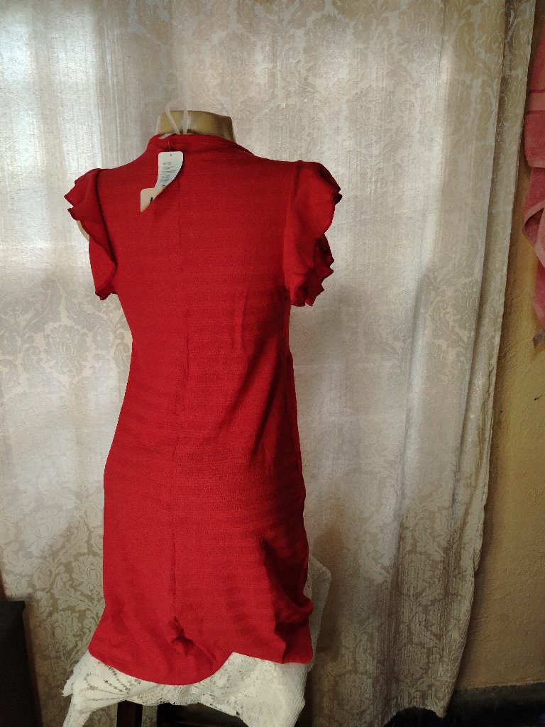 vestido ide corte imperial rojo - 7