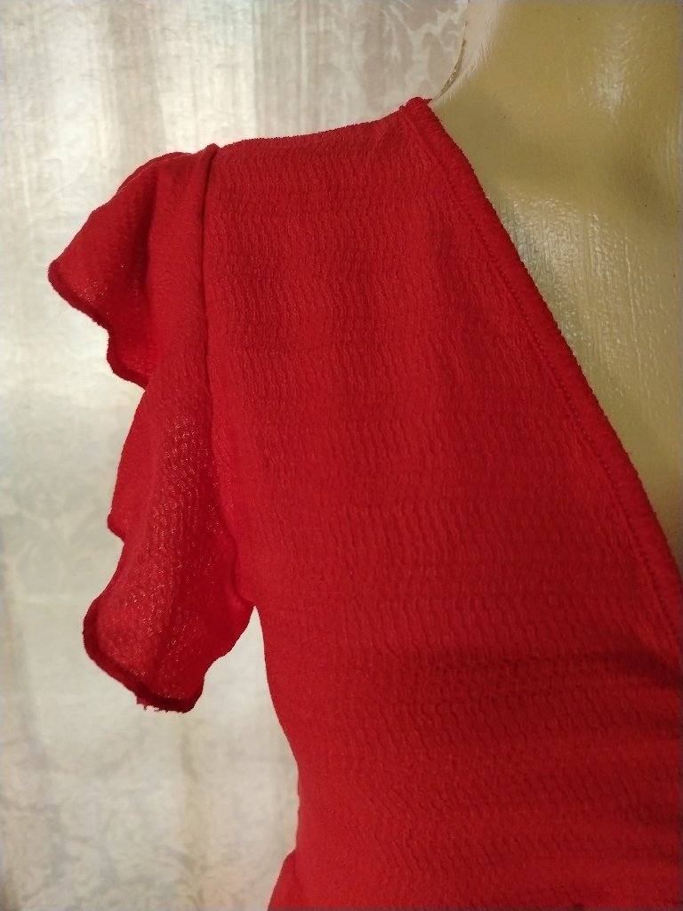 vestido ide corte imperial rojo - 9