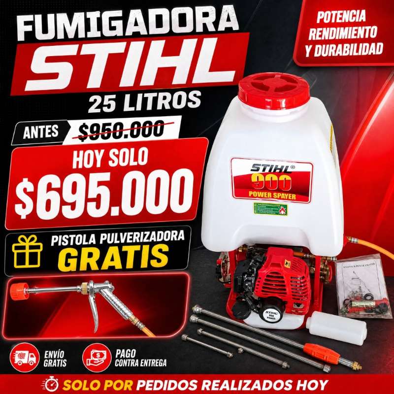 FUMIGADORA TIPO STIHL 25 LT