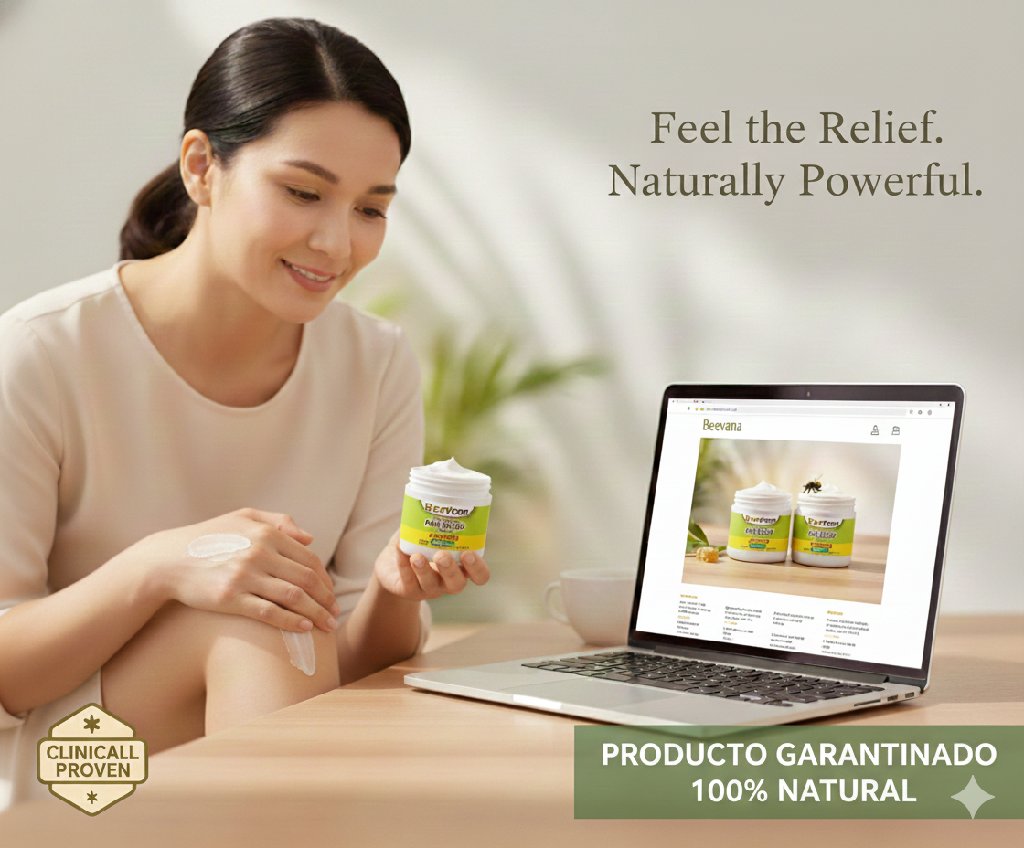 Beevana Ultra Strength | Crema Tópica para Masaje | Fórmula con Veneno de Abeja (Bee Venom) y Miel | Cosmético Corporal Humectante | 1.15 Oz (o 33g)