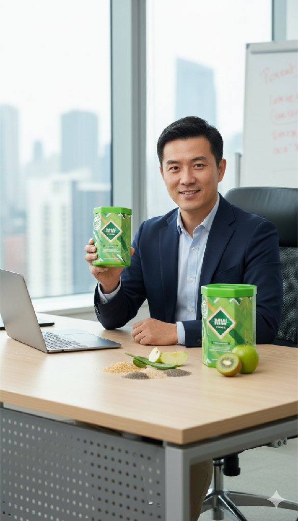 MW FIBRA Natural | Sabor a Limón (o Frutal) | Soporte Digestivo Avanzado con Linaza, Chía y Psyllium | Promueve el Tránsito Intestinal | 300g