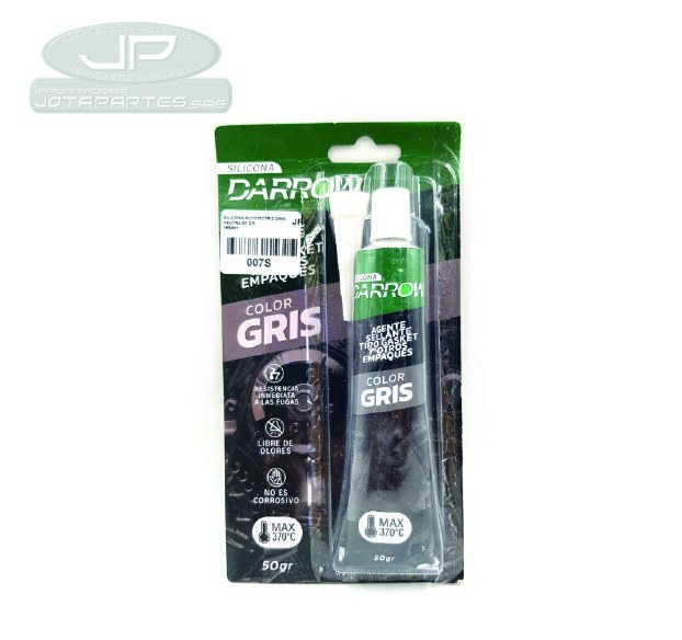SILICONA AGENTE SELLANTE TIPO GASKET GRIS NEUTRA X 50 GR. (19SA01) UNIVERSAL DARROW