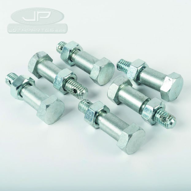 PERNO PORTABANDAS TRASERO CON TUERCA RX100-LIBERO-V80-FR 80-G7T/KW100-GP125 NACIONAL