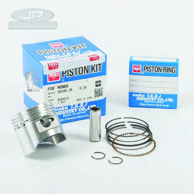 PISTON KIT 1.00 ECO 100/+/DELUXE-C100 BIZ/WAVE-BOXER 100 M. V.-CD100 HERO-VICTORY ONE/MP T.K.R.J