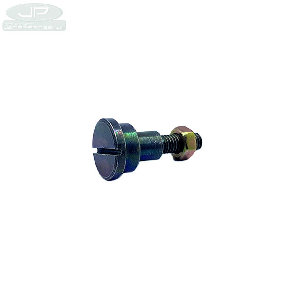 PERNO MANIGUETA IZQUIERDA CON TUERCA VERDE TVS 100 SPORT-APACHE RTR 160/180 DELIZKA