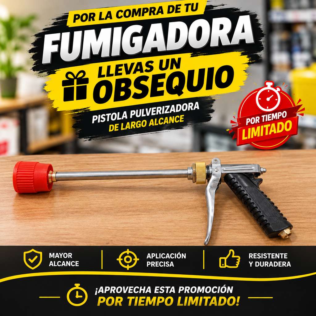 FUMIGADORA A MOTOR 2 TIEMPOS - ALTERMAN 25 LT - 2