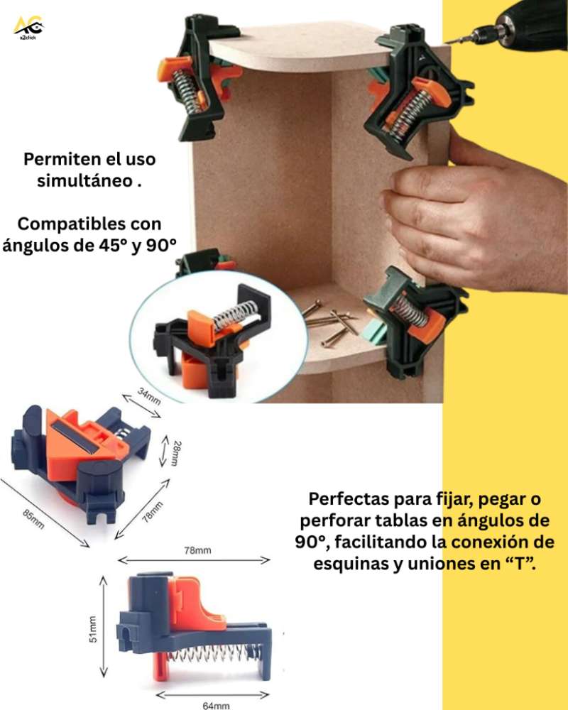 CLIP DE FIJACIÓN PARA MADERA - 2
