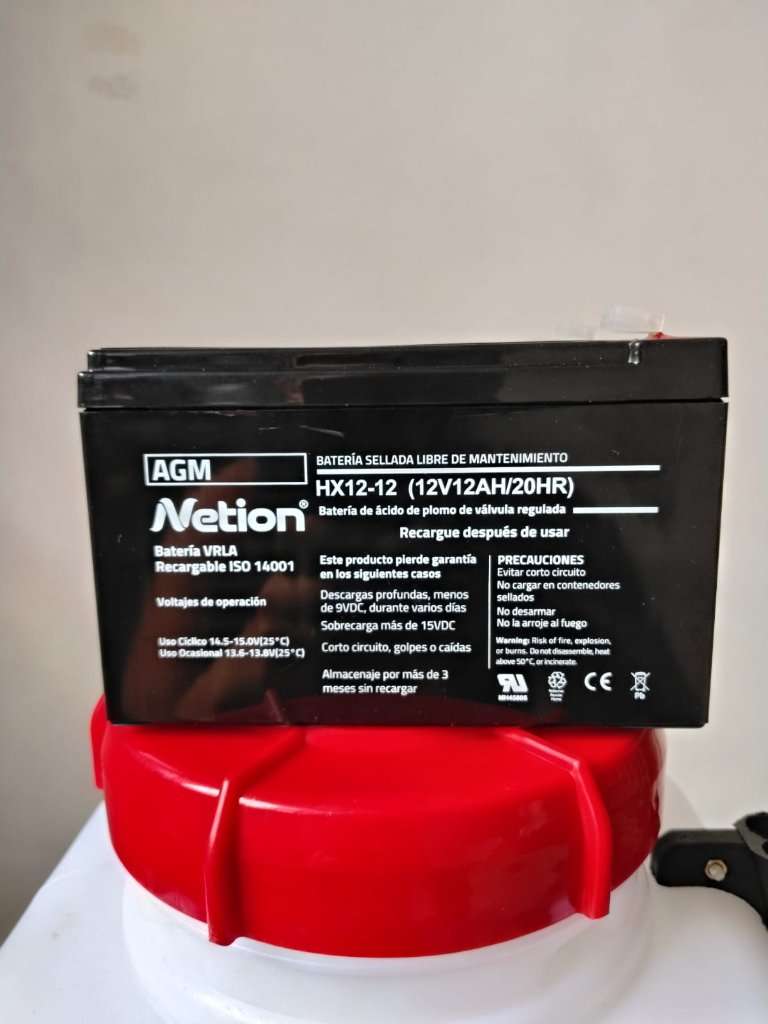 BATERIA PARA FUMIGADORA ALTERMAN XKES20