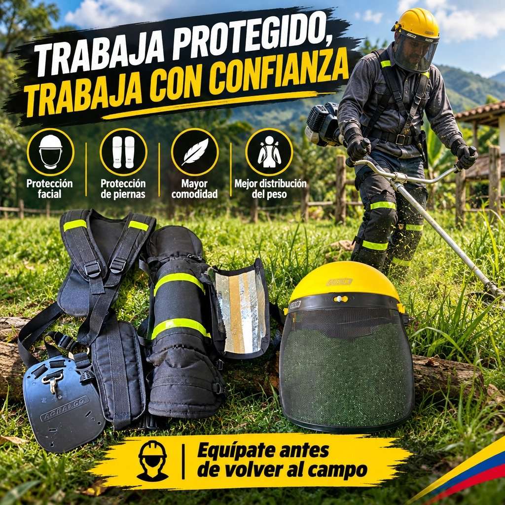 COMBO DE PROTECCIÓN PARA GUADAÑA