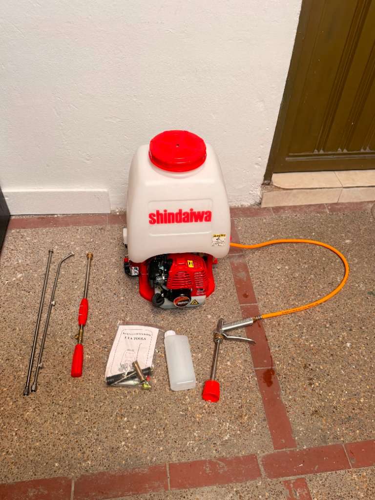 FUMIGADORA, MOTOR, BOMBA SHINDAIWA 20 LITROS