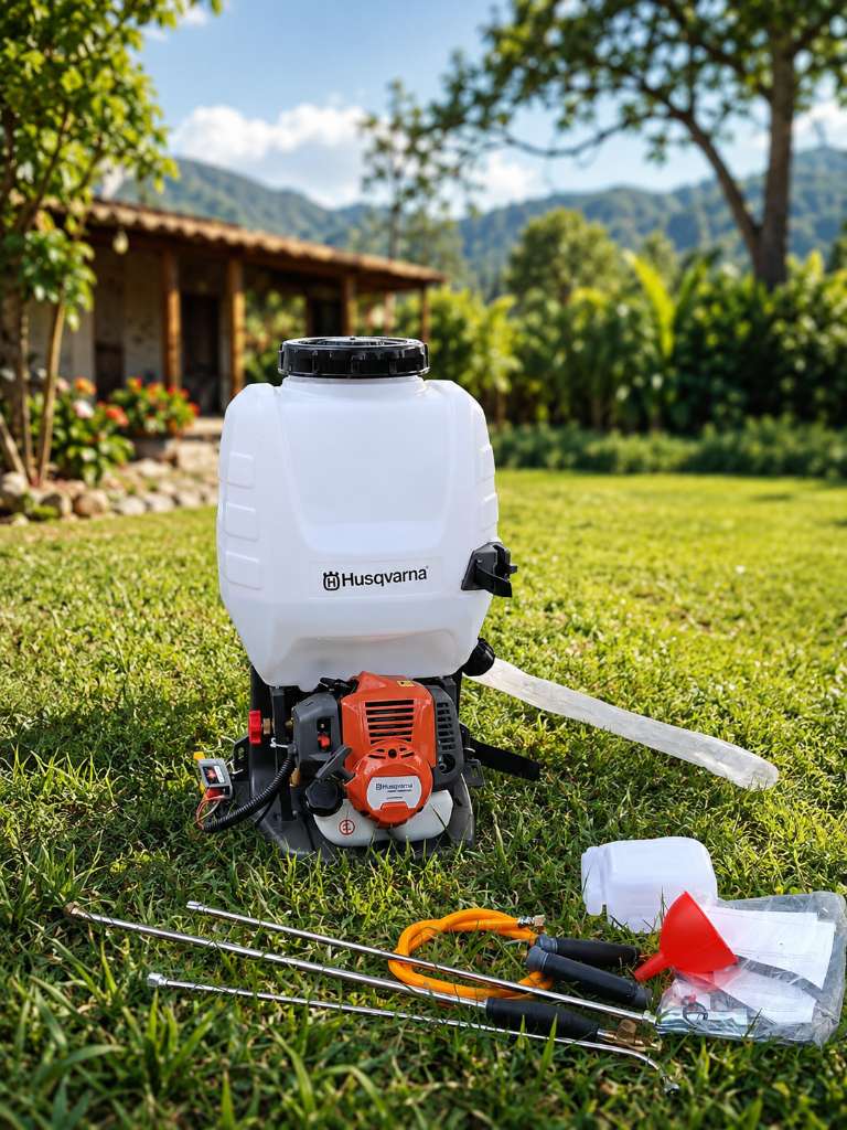 FUMIGADORA, MOTOR, BOMBA HUSQVARNA 25 LITROS - 3