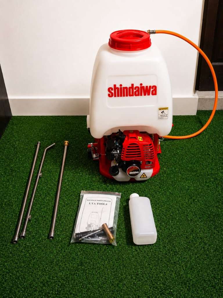 FUMIGADORA, MOTOR, BOMBA SHINDAIWA 20 LITROS - 2
