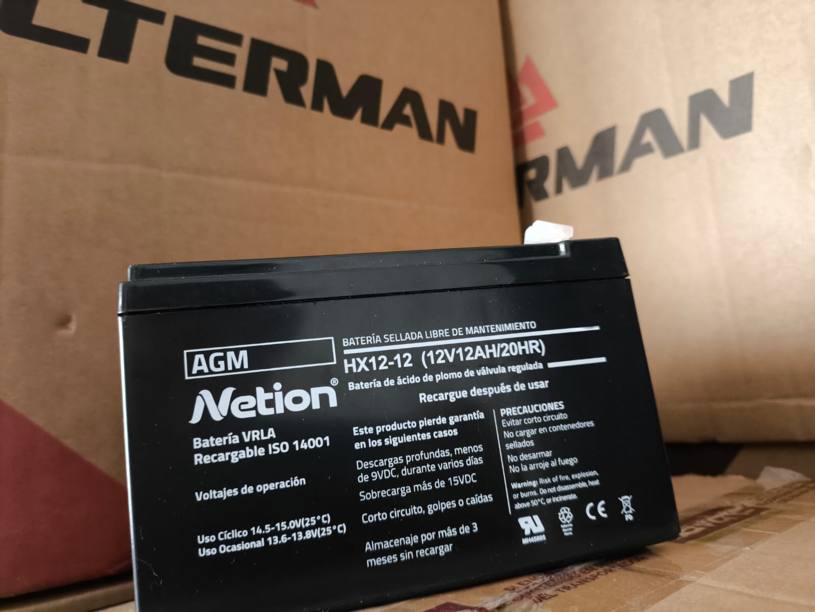 Bateria para fumigadora Alterman 20 LT - 2