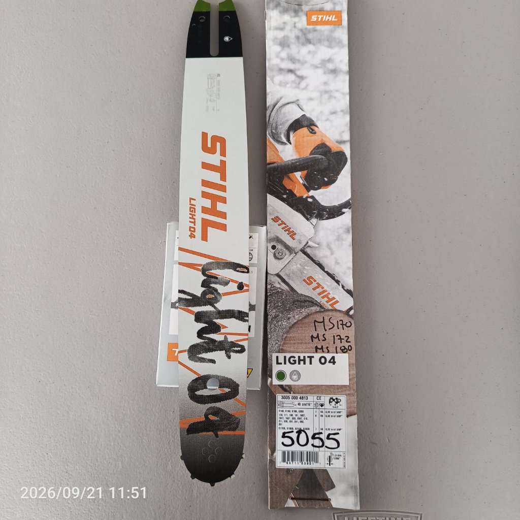 Espada 40cm 16" Stihl Original MS 170/172/180