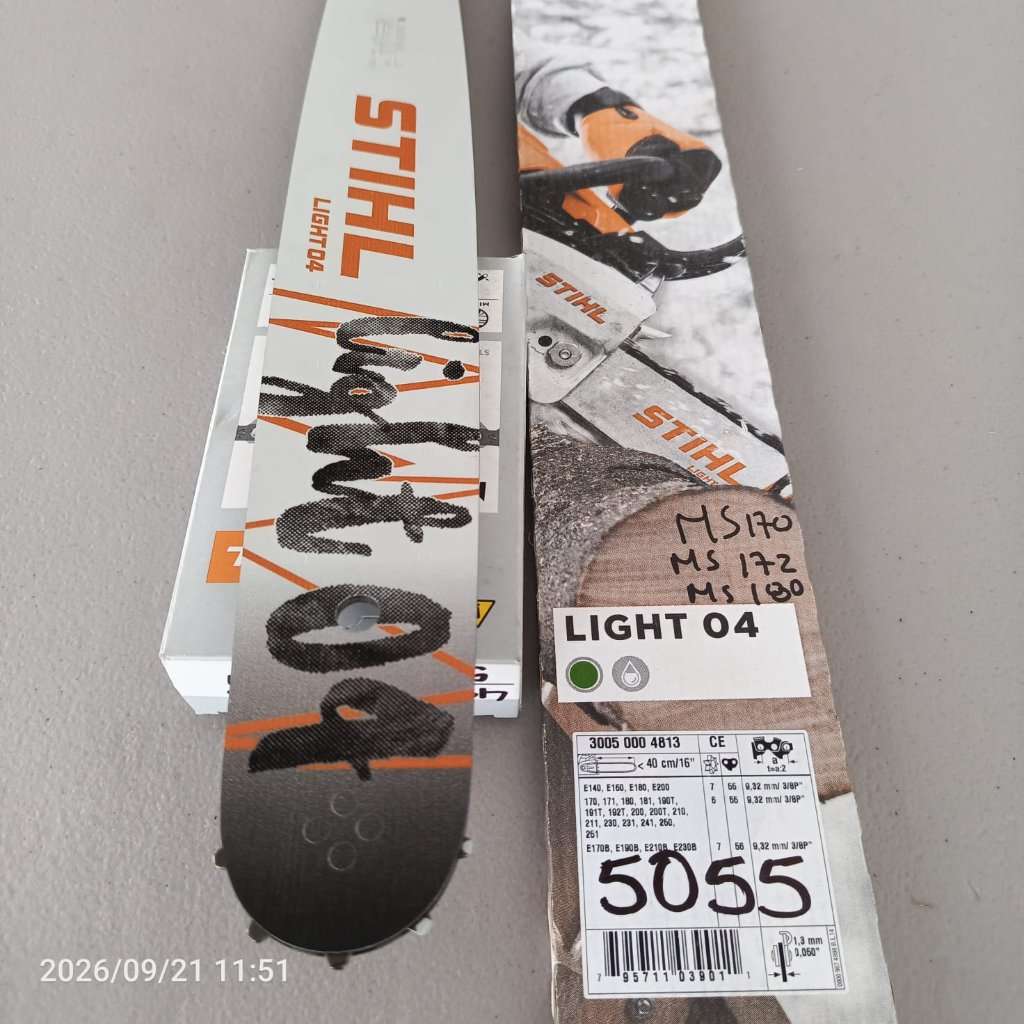 Espada 40cm 16" Stihl Original MS 170/172/180 - 2