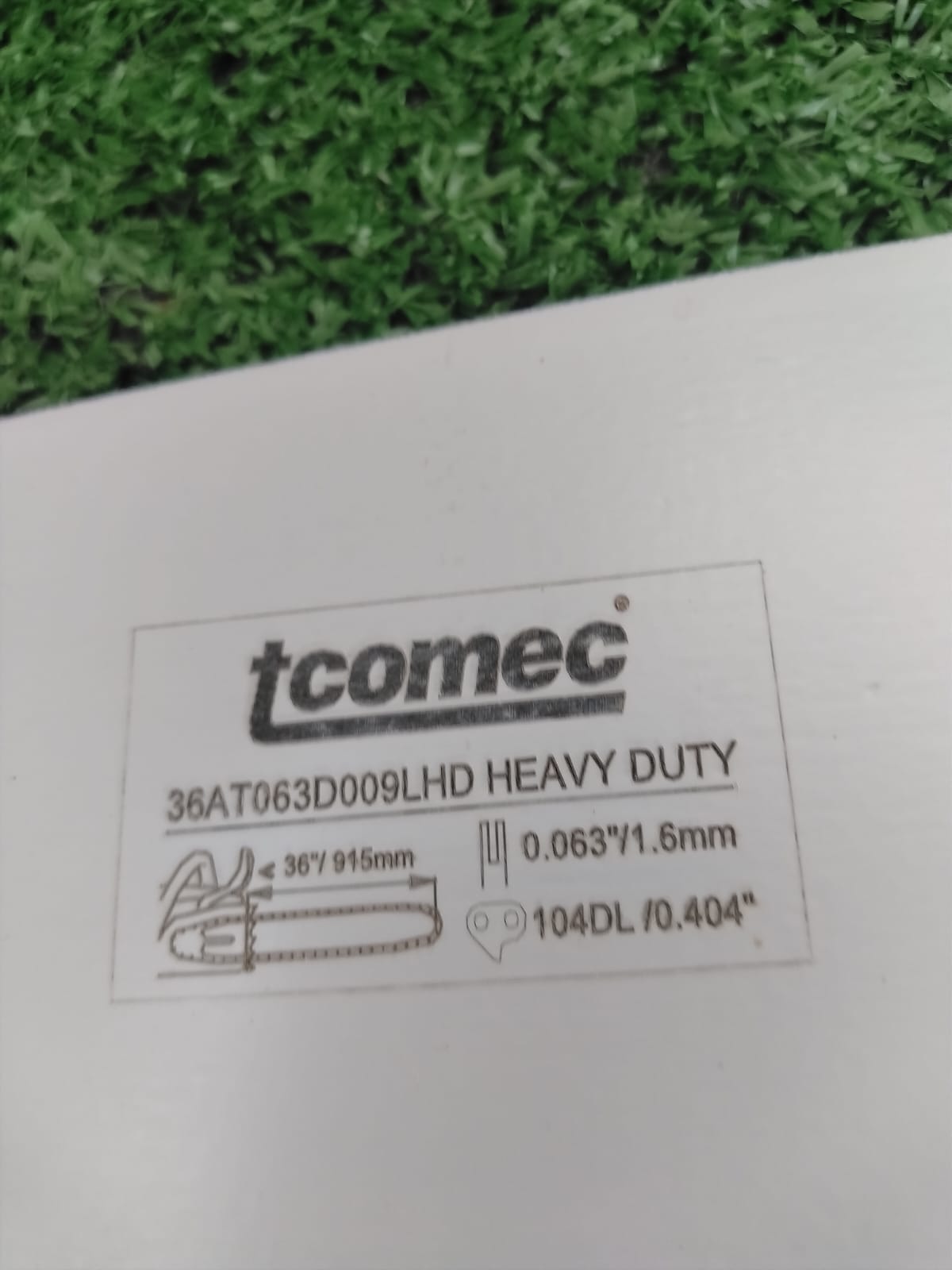 KIT ESPADA + CADENA TCOMEC –  90 CM - 5