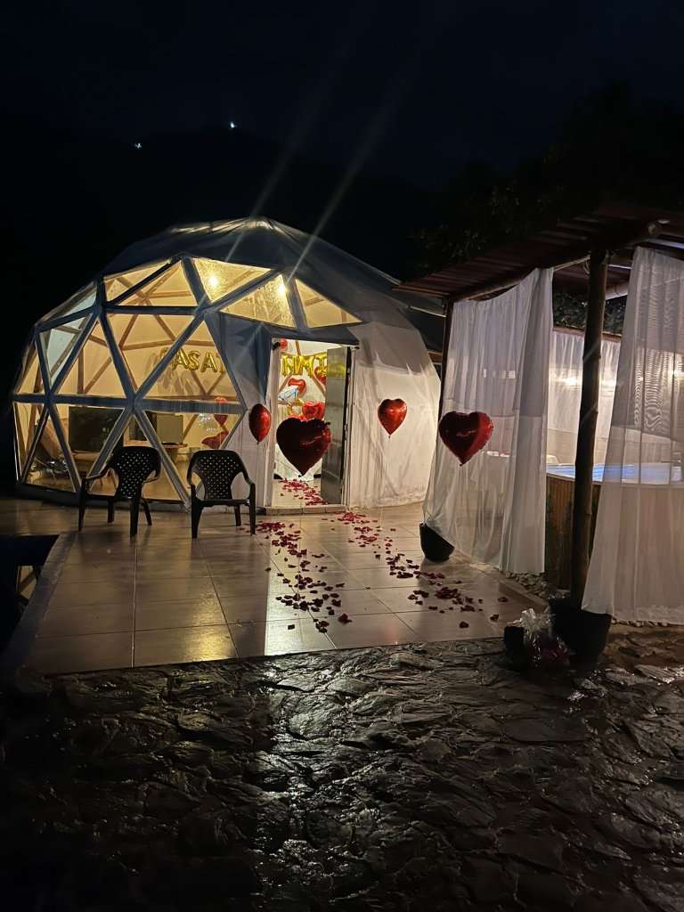 Glamping balcon magico