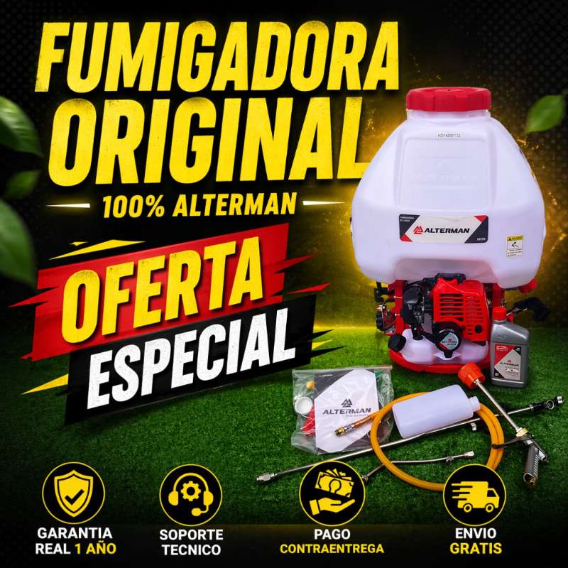 FUMIGADORA ALTERMAN-ORIGINAL 25 Lts+ 2 OBSEQUIOS - 2