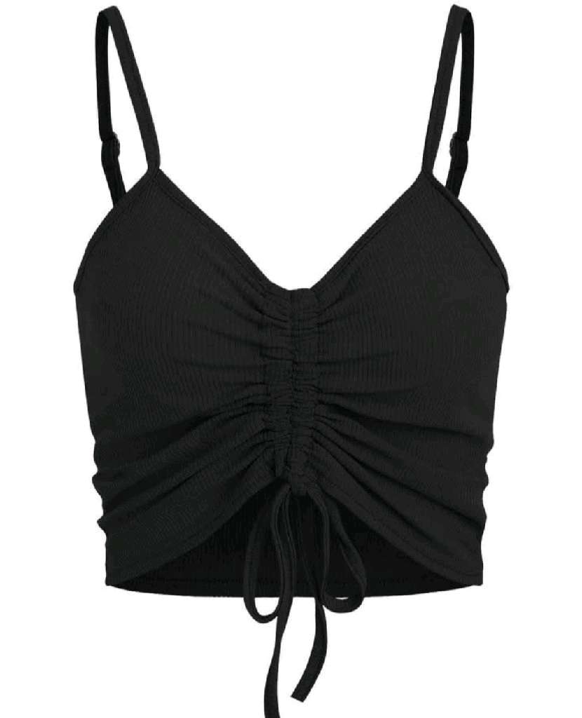 blusa recogido delantero