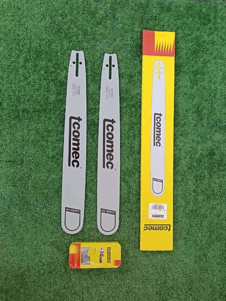 ESPADA PUNTA DE ACERO DE 51 CM PARA MOTOSIERRAS GENERICAS.