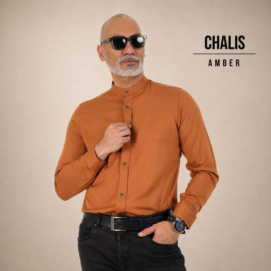 Camisa Chalis Manga Larga