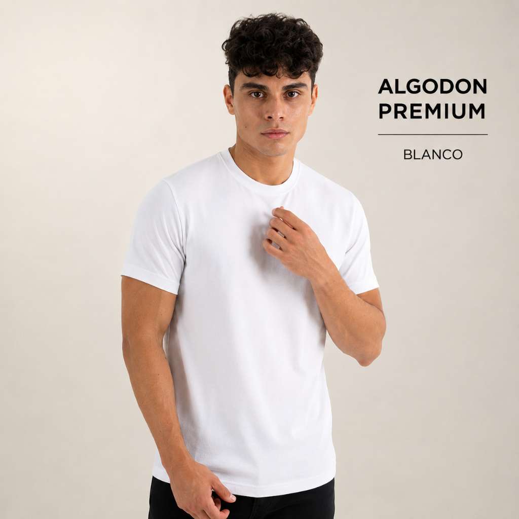 Camiseta Algodon Premium 250 Gr - 4