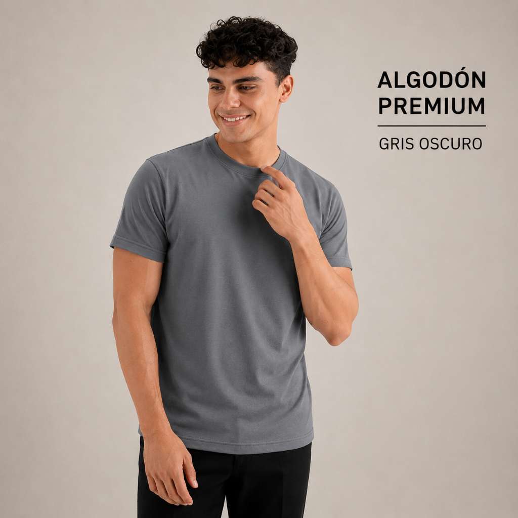 Camiseta Algodon Premium 250 Gr - 5