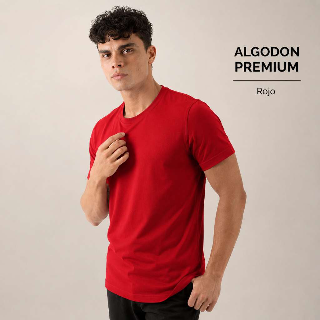 Camiseta Algodon Premium 250 Gr - 10