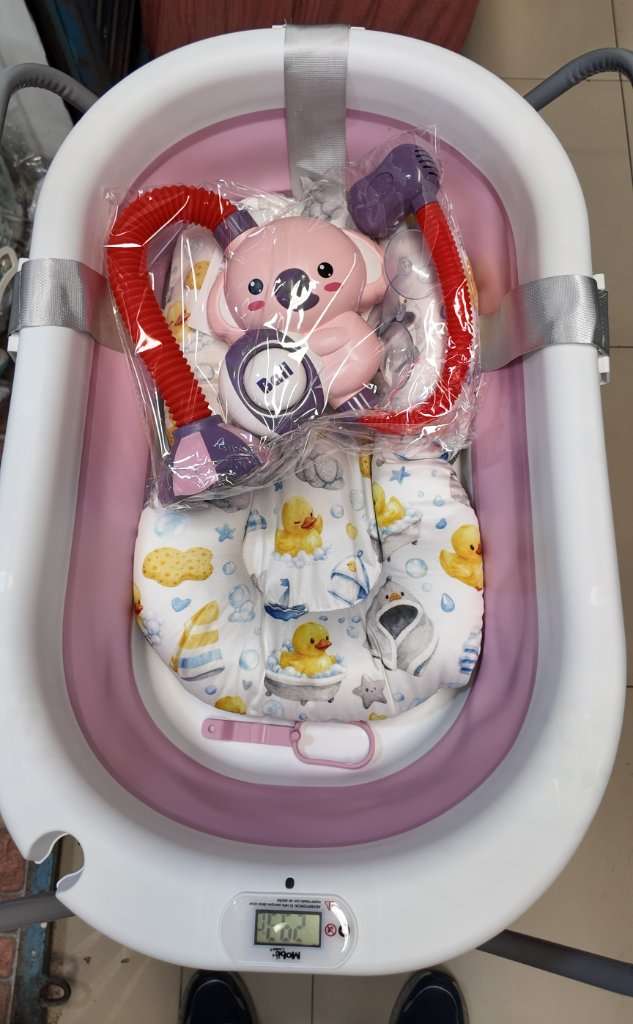 Combo Soporte Bañera plegable