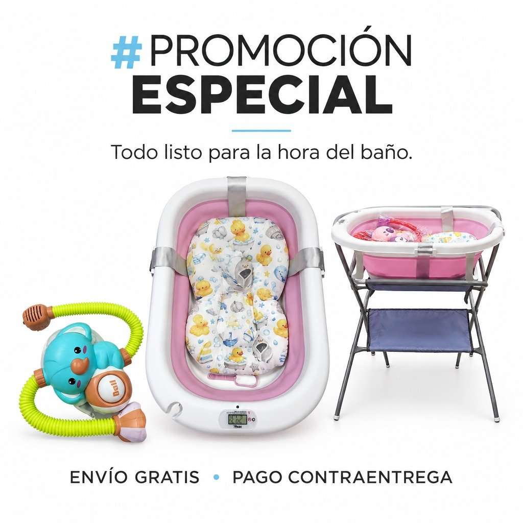 Combo Soporte Bañera plegable - 6