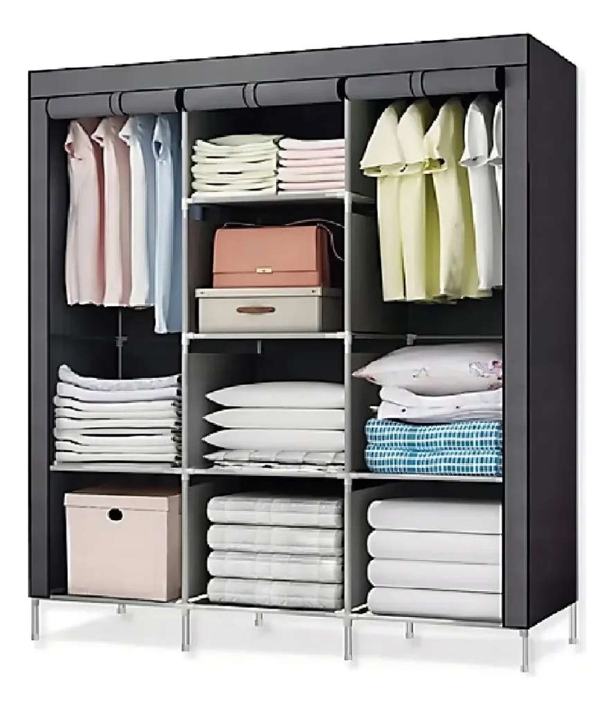 Closet De Tela X3 Divisiones - 3