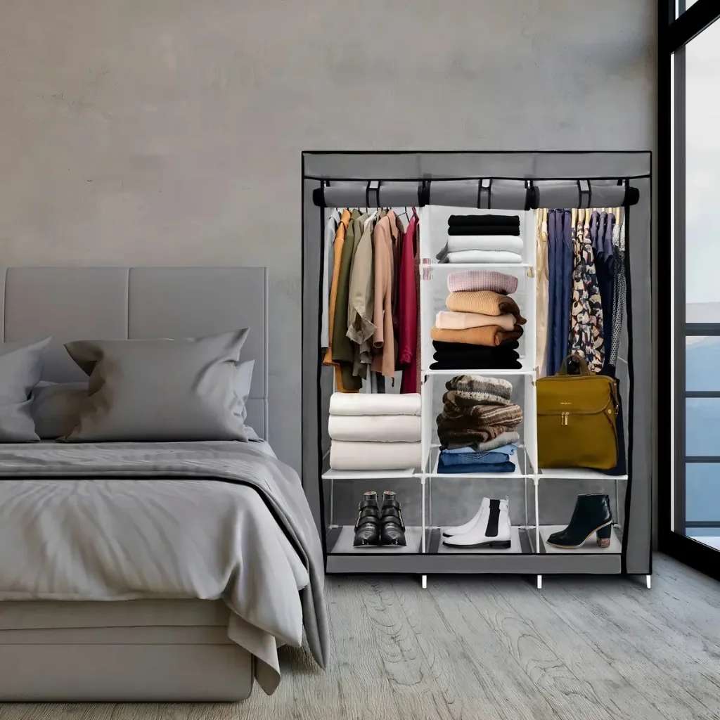Closet De Tela X3 Divisiones - 5