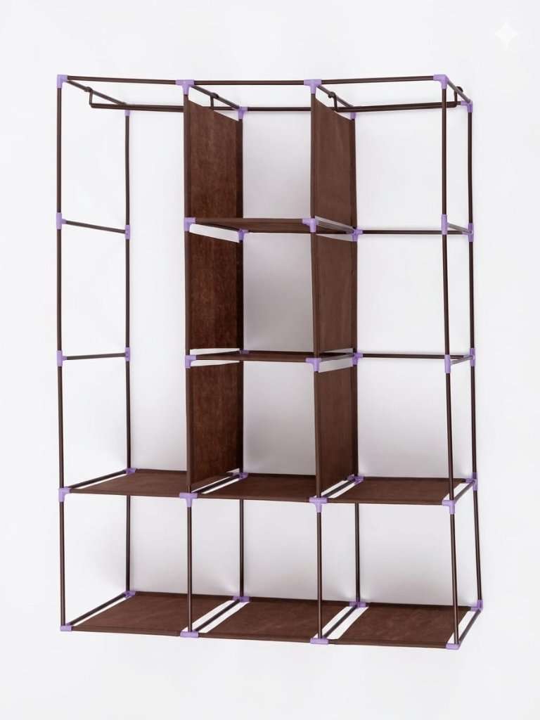 Closet De Tela X3 Divisiones - 8