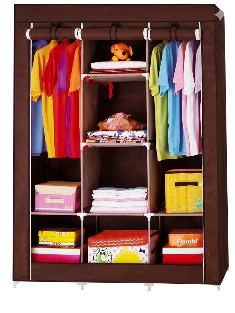 Closet De Tela X3 Divisiones - 9