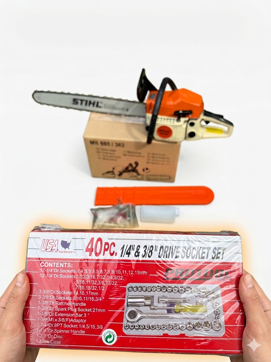 MOTOSIERRA 660 STIHL + OBSEQUIO - 2