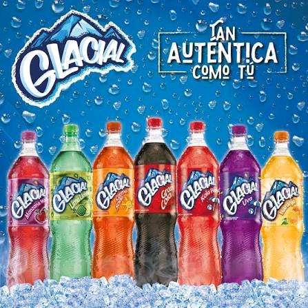 gaseosa glacial 400 ml