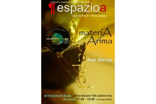 "materiA, Arima", exposición de Aran Marcos
