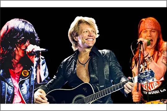 Rock familian: " Descubriendo a Bon Jovi, Guns & Roses y Ramones"